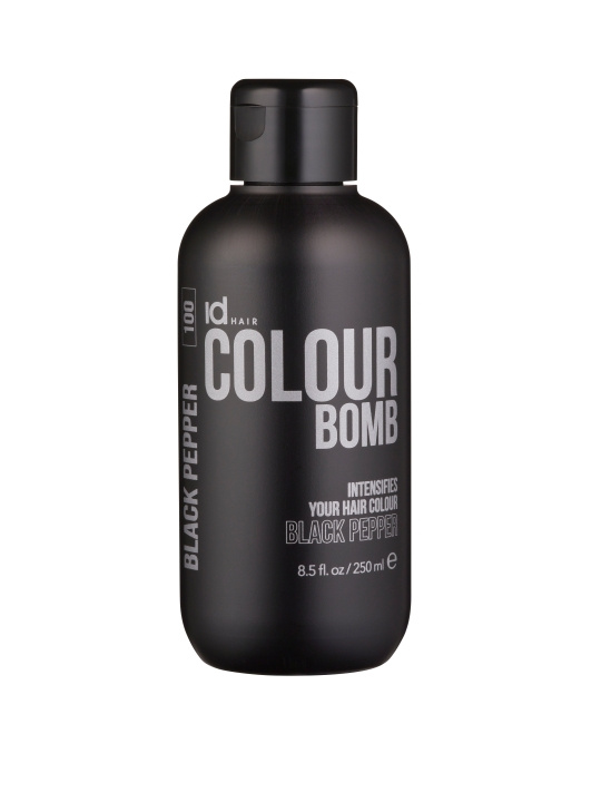 ID Hair Colour Bomb 250 ml - Sort peber i gruppen SKØNHED & HELSE / Hår og styling / Hårpleje / Hårfarve / Hårfarve & Farve bombe hos TP E-commerce Nordic AB (C85338)