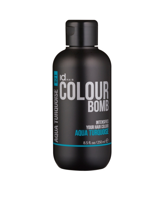 ID Hair Farvebombe 250 ml - Aqua Turkis i gruppen SKØNHED & HELSE / Hår og styling / Hårpleje / Hårfarve / Hårfarve & Farve bombe hos TP E-commerce Nordic AB (C85340)