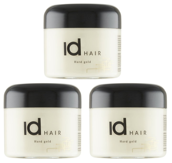 ID Hair Hard Gold 3 x 100 ml i gruppen SKØNHED & HELSE / Hår og styling / Hår styling / Hår Voks hos TP E-commerce Nordic AB (C85348)