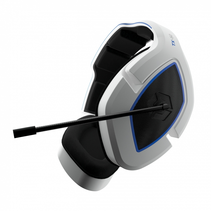 Gioteck TX-50 RF Stereo Gaming Headset (Hvid/Blå) (Uni) i gruppen COMPUTERTILBEHØR / GAMING / Headset hos TP E-commerce Nordic AB (C85358)