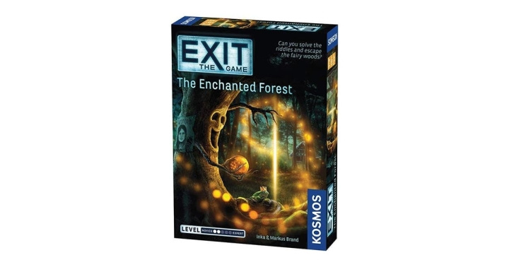 Exit: Escape Room 10: The Enchanted Forest (EN) (KOS1505) i gruppen LEGETØJ, BØRN & BABY / Legetøj / Brætspil / Familiespil hos TP E-commerce Nordic AB (C85369)