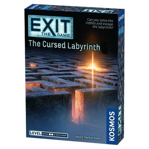 Exit: Escape Room 16: The Cursed Labyrinth (EN) (KOS1595) i gruppen LEGETØJ, BØRN & BABY / Legetøj / Brætspil / Familiespil hos TP E-commerce Nordic AB (C85371)