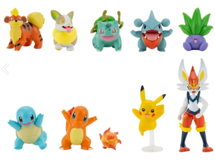 Pokémon Battle Figure 10 Pack (PKW2855) i gruppen LEGETØJ, BØRN & BABY / Legetøj / Figurer, miniaturer og tilbehør hos TP E-commerce Nordic AB (C85443)