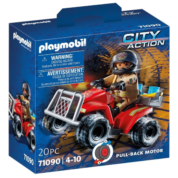 Playmobil Fire Rescue Quad (71090) i gruppen LEGETØJ, BØRN & BABY / Legetøj / Legetøj hos TP E-commerce Nordic AB (C85445)