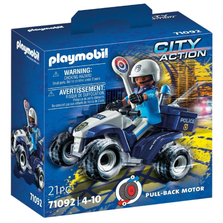 Playmobil Politi-Quad (71092) i gruppen LEGETØJ, BØRN & BABY / Legetøj / Legetøj hos TP E-commerce Nordic AB (C85446)