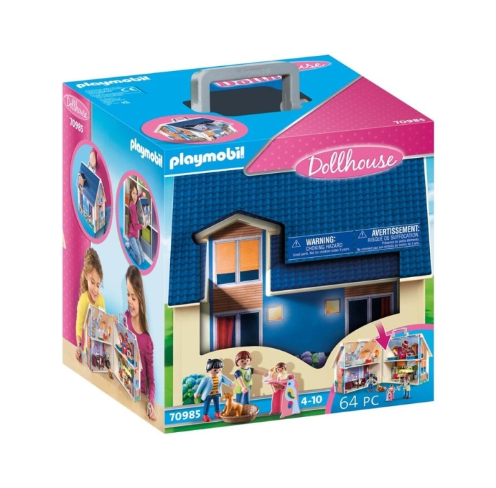 Playmobil Dukkehus til at tage med (70985) i gruppen LEGETØJ, BØRN & BABY / Legetøj / Legetøj hos TP E-commerce Nordic AB (C85448)