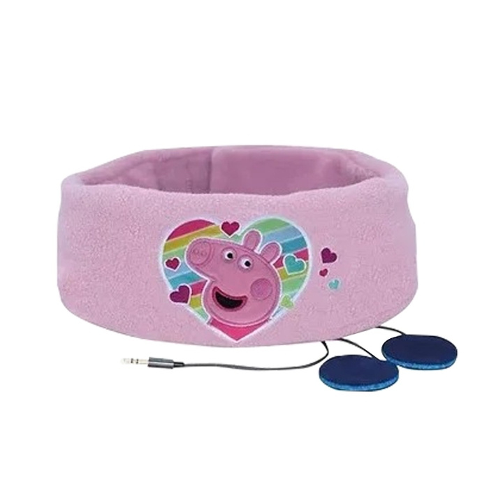 OTL Lydbåndshovedtelefoner til børn - Peppa Pig Rainbow Peppa (PP0801) i gruppen HJEMMEELEKTRONIK / Lyd & billede / Hovedtelefoner & Tilbehør / Hovedtelefoner hos TP E-commerce Nordic AB (C85523)