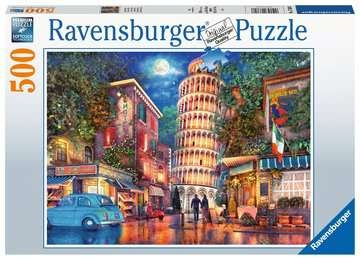 Ravensburger Streets Of Pisa 500p - (10217380) i gruppen LEGETØJ, BØRN & BABY / Legetøj / Puslespil hos TP E-commerce Nordic AB (C85667)