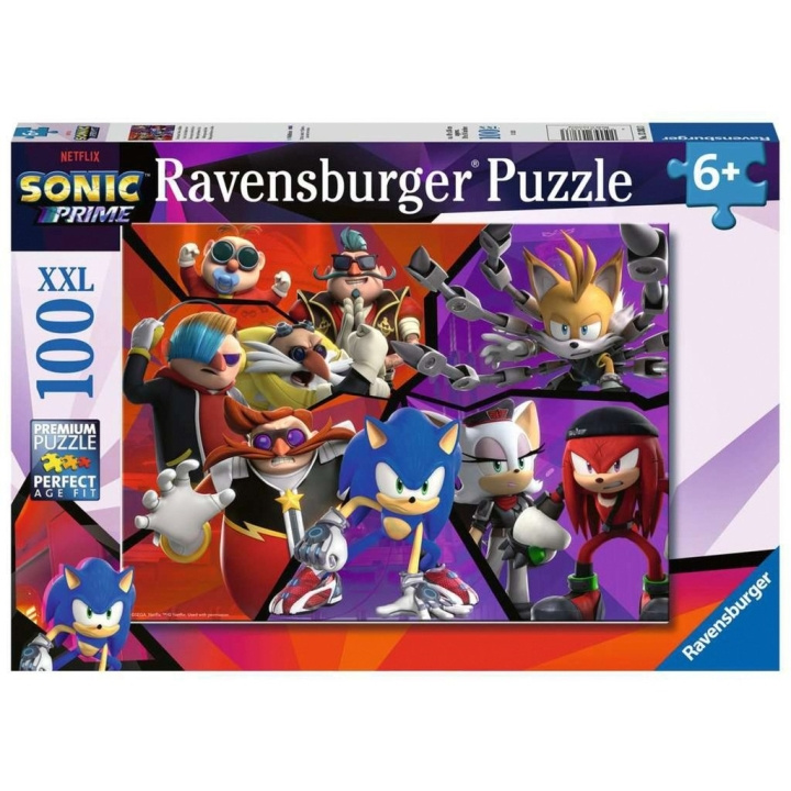 Ravensburger Sonic Prime 100p - (10113383) i gruppen LEGETØJ, BØRN & BABY / Legetøj / Puslespil hos TP E-commerce Nordic AB (C85709)