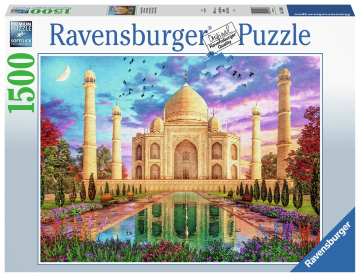 Ravensburger Taj Mahal 1500p - (10217438) i gruppen LEGETØJ, BØRN & BABY / Legetøj / Puslespil hos TP E-commerce Nordic AB (C85712)