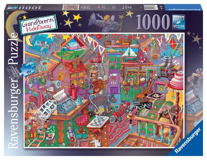 Ravensburger The Attic 1000p - (10217480) i gruppen LEGETØJ, BØRN & BABY / Legetøj / Puslespil hos TP E-commerce Nordic AB (C85716)