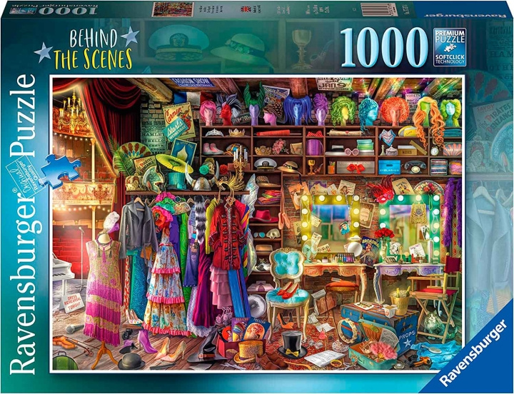 Ravensburger Amiee Stewart Backstage 1000p - (10217517) i gruppen LEGETØJ, BØRN & BABY / Legetøj / Puslespil hos TP E-commerce Nordic AB (C85718)