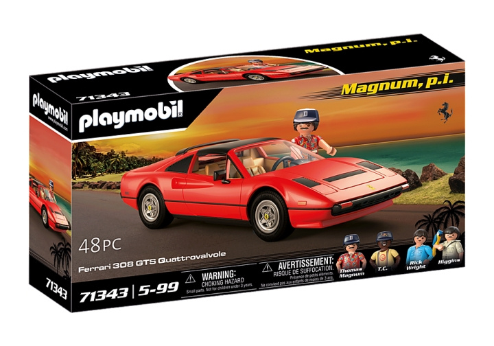 Playmobil Magnum, p.i. Ferrari 308 GTS Quattrovalvole (71343) i gruppen LEGETØJ, BØRN & BABY / Legetøj / Legesæt hos TP E-commerce Nordic AB (C85739)