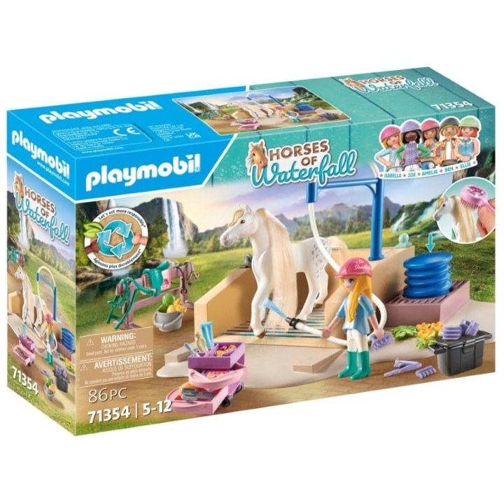 Playmobil Vaskestation med Isabella og Lioness (71354) i gruppen LEGETØJ, BØRN & BABY / Legetøj / Legetøj hos TP E-commerce Nordic AB (C85747)