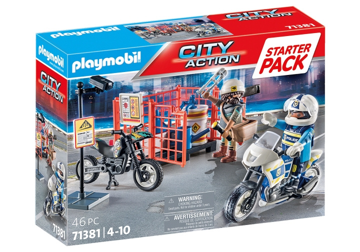 Playmobil Startpakke Politi (71381) i gruppen LEGETØJ, BØRN & BABY / Legetøj / Legesæt hos TP E-commerce Nordic AB (C85751)