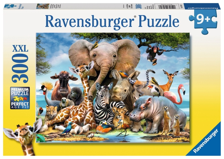 Ravensburger Afrikanske venner 300p - 13075 i gruppen LEGETØJ, BØRN & BABY / Legetøj / Puslespil hos TP E-commerce Nordic AB (C85779)