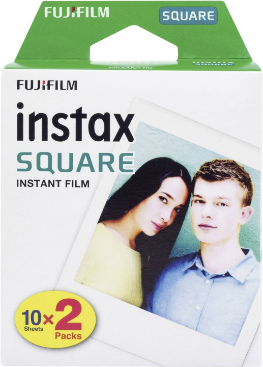 Fuji Instax Square film 20 billeder i gruppen HJEMMEELEKTRONIK / Foto og video / Fotografi udstyr / Andet hos TP E-commerce Nordic AB (C85783)