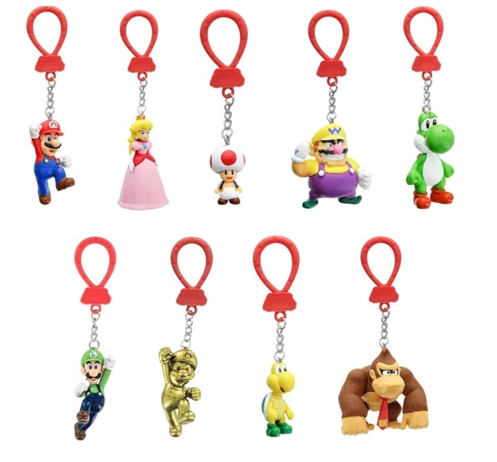 Paladone Super Mario Backpack Buddies ( Assorted ) i gruppen SPORT, FRITID & HOBBY / Sjove gadgets / Samlergenstande hos TP E-commerce Nordic AB (C85813)