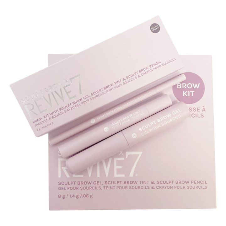 REVIVE7 Sculpt Brow x REVIVE7 Brow Kit Light i gruppen SKØNHED & HELSE / Makeup / Øjne og øjenbryn / Øjenbryn pen hos TP E-commerce Nordic AB (C85849)