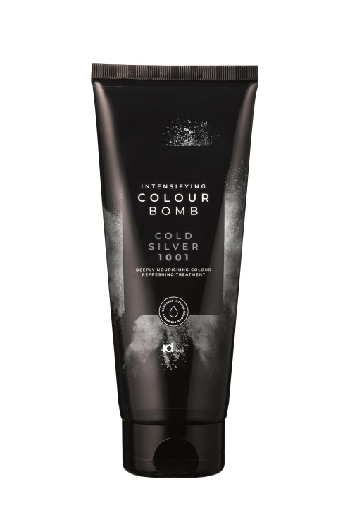 ID Hair Colour Bomb Cold Silver 1001 - 200 ml i gruppen SKØNHED & HELSE / Hår og styling / Hårpleje / Hårfarve / Hårfarve & Farve bombe hos TP E-commerce Nordic AB (C85857)