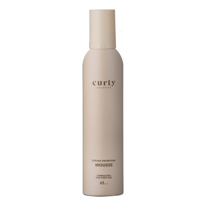 ID Hair Curly Xclusive Strong Definition Mousse 250 ml i gruppen SKØNHED & HELSE / Hår og styling / Hår styling / Hårmousse hos TP E-commerce Nordic AB (C85879)