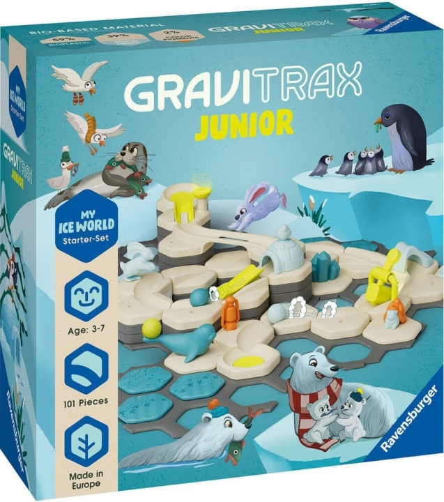 Ravensburger GraviTrax Junior Startsæt Ice ( 10927060) i gruppen LEGETØJ, BØRN & BABY / Legetøj / Eksperiment og gør det selv hos TP E-commerce Nordic AB (C85904)