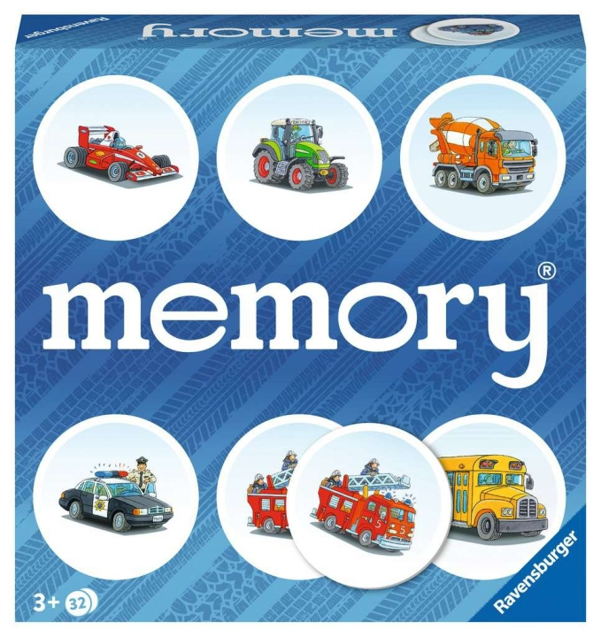 Ravensburger Vehicles memory® ( 10622378 ) i gruppen LEGETØJ, BØRN & BABY / Legetøj / Brætspil / Spil til børn hos TP E-commerce Nordic AB (C85908)