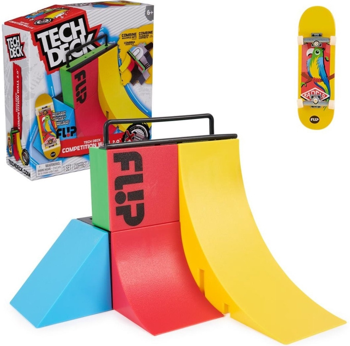 Tech Deck X-Connect Park Creator-Flip Comp Wall (6069423) i gruppen LEGETØJ, BØRN & BABY / Legetøj / Legetøj hos TP E-commerce Nordic AB (C85916)