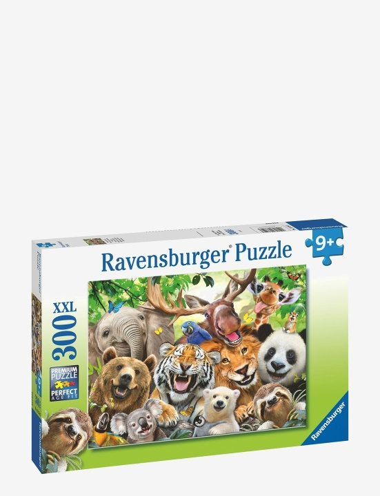 Ravensburger Eksotiske dyr Selfie 300p (RAE10113354) i gruppen LEGETØJ, BØRN & BABY / Legetøj / Puslespil hos TP E-commerce Nordic AB (C85933)