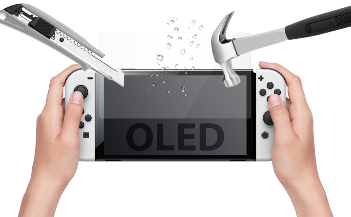 SuBsonic Switch Oled Super skærmbeskytter - Hærdet glas 9H Hd i gruppen HJEMMEELEKTRONIK / Spilkonsoller og tilbehør / Nintendo Switch hos TP E-commerce Nordic AB (C85963)