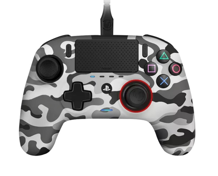 NACON Trådløs Revolution Unlimited Pro Controller Camo Grey (PS4) i gruppen HJEMMEELEKTRONIK / Spilkonsoller og tilbehør / Sony PlayStation 4 hos TP E-commerce Nordic AB (C85977)