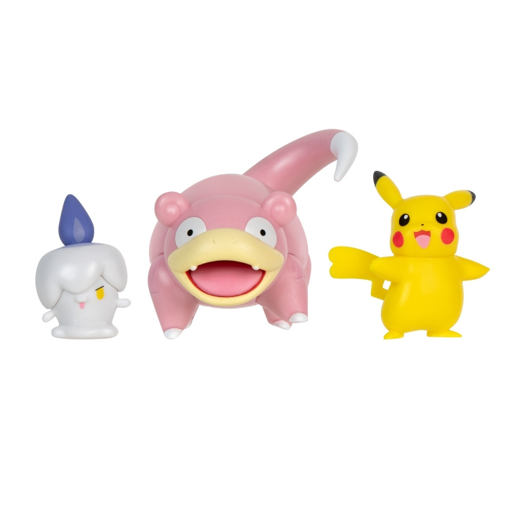 Pokémon Battle Figure 3 Pk - Pikachu Kvinde (PKW3056) i gruppen LEGETØJ, BØRN & BABY / Legetøj / Figurer, miniaturer og tilbehør hos TP E-commerce Nordic AB (C85987)