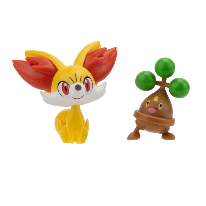 Pokémon Kampfigur - Fennekin & Bonsly (PKW3012) i gruppen LEGETØJ, BØRN & BABY / Legetøj / Figurer, miniaturer og tilbehør hos TP E-commerce Nordic AB (C85992)