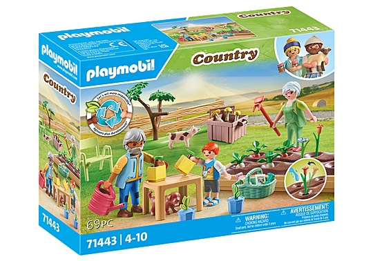 Playmobil Idyllisk køkkenhave med bedsteforældre (71443) i gruppen LEGETØJ, BØRN & BABY / Legetøj / Legetøj hos TP E-commerce Nordic AB (C86014)