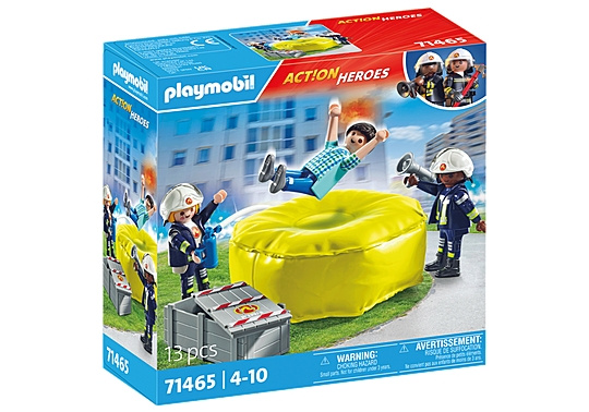 Playmobil Brandmand med luftpude (71465) i gruppen LEGETØJ, BØRN & BABY / Legetøj / Legetøj hos TP E-commerce Nordic AB (C86019)