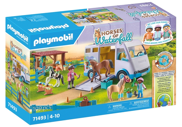 Playmobil Mobil rideskole (71493) i gruppen LEGETØJ, BØRN & BABY / Legetøj / Legetøj hos TP E-commerce Nordic AB (C86026)