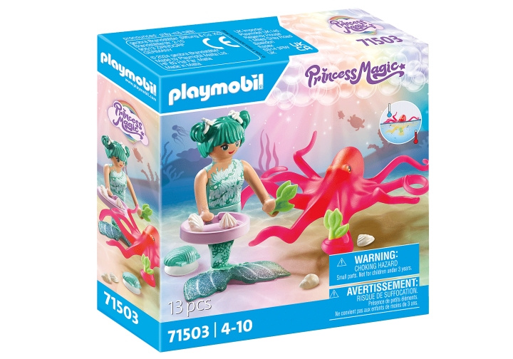 Playmobil Havfrue med farveskiftende blæksprutte (71503) i gruppen LEGETØJ, BØRN & BABY / Legetøj / Legetøj hos TP E-commerce Nordic AB (C86032)