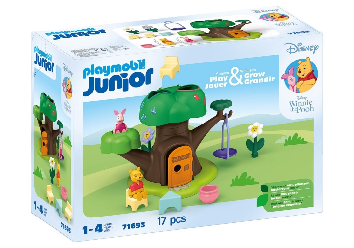 Playmobil JUNIOR & Disney: Winnie the Pooh\'s & Piglet\'s Tree House (71693) i gruppen LEGETØJ, BØRN & BABY / Legetøj / Legetøj hos TP E-commerce Nordic AB (C86057)