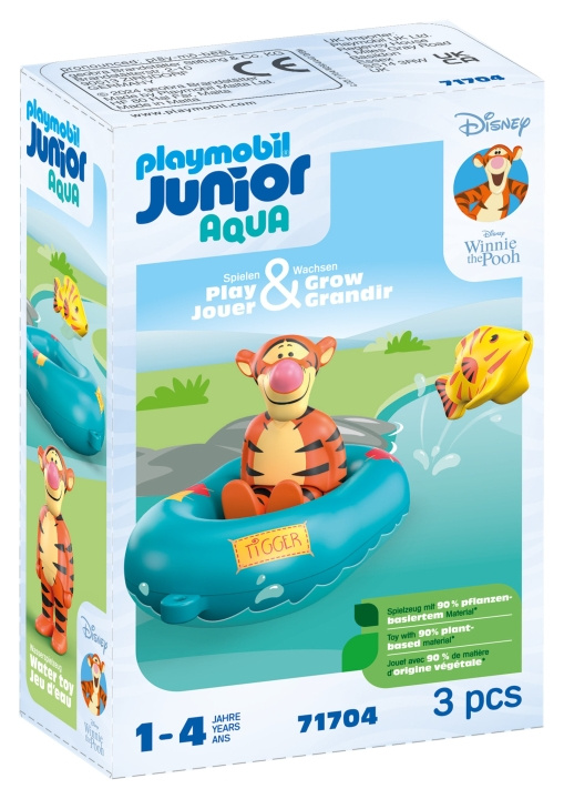 Playmobil JUNIOR & Disney: Tigerdyrets gummibådstur (71704) i gruppen LEGETØJ, BØRN & BABY / Legetøj / Legetøj hos TP E-commerce Nordic AB (C86065)