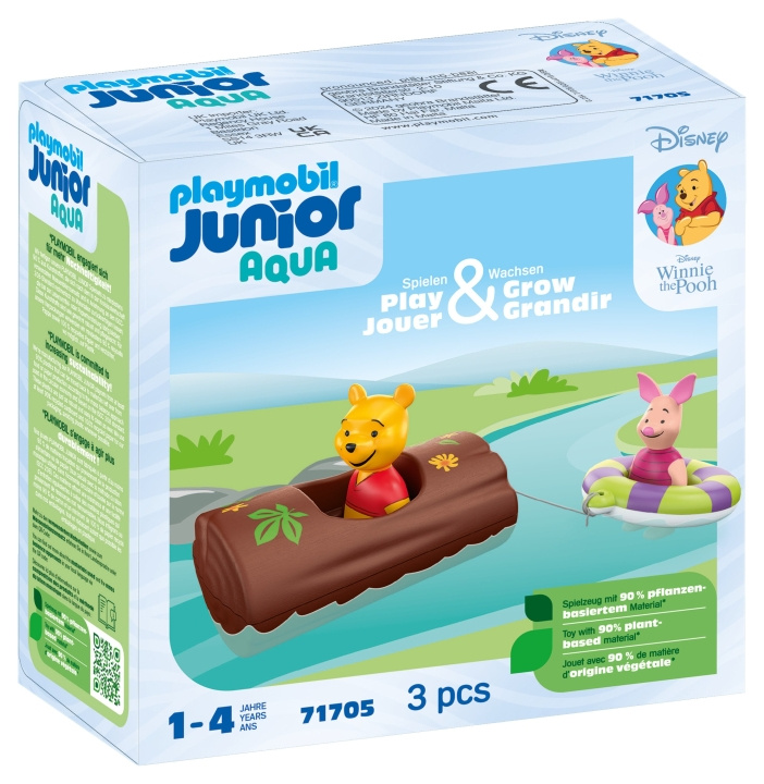 Playmobil JUNIOR & Disney: Winnie\'s & Piglet\'s Water Adventure (71705) i gruppen LEGETØJ, BØRN & BABY / Legetøj / Legetøj hos TP E-commerce Nordic AB (C86066)