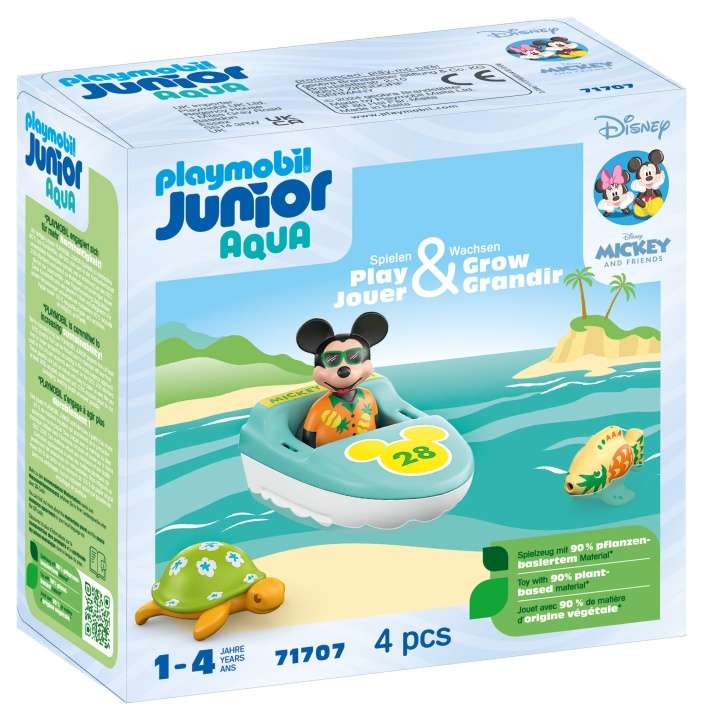 Playmobil JUNIOR & Disney: Mickeys bådtur (71707) i gruppen LEGETØJ, BØRN & BABY / Legetøj / Legetøj hos TP E-commerce Nordic AB (C86068)