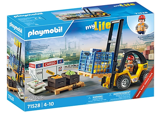 Playmobil Gaffeltruck med last (71528) i gruppen LEGETØJ, BØRN & BABY / Legetøj / Legetøj hos TP E-commerce Nordic AB (C86072)