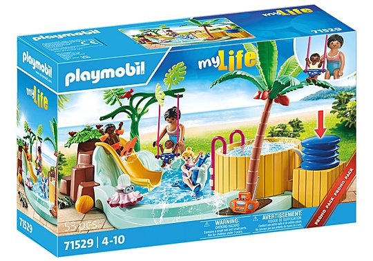 Playmobil Børnebassin med boblebad (71529) i gruppen LEGETØJ, BØRN & BABY / Legetøj / Legetøj hos TP E-commerce Nordic AB (C86073)