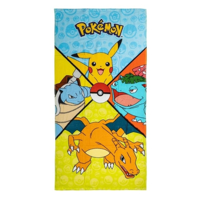 Pokémon Håndklæde - 70 x 140 cm - Pokémon (POK719) i gruppen LEGETØJ, BØRN & BABY / Pleje, sundhed og hygiejne / Bad hos TP E-commerce Nordic AB (C86074)