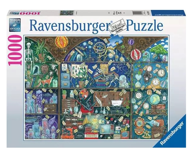 Ravensburger Puslespil Kuriositeternes Kabinet 1000p i gruppen LEGETØJ, BØRN & BABY / Legetøj / Puslespil hos TP E-commerce Nordic AB (C86107)