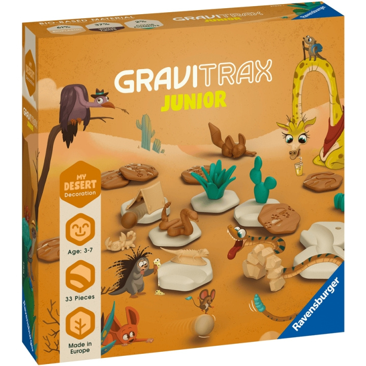 Ravensburger GraviTrax Junior Udvidelse Ørken i gruppen LEGETØJ, BØRN & BABY / Legetøj / Eksperiment og gør det selv hos TP E-commerce Nordic AB (C86124)