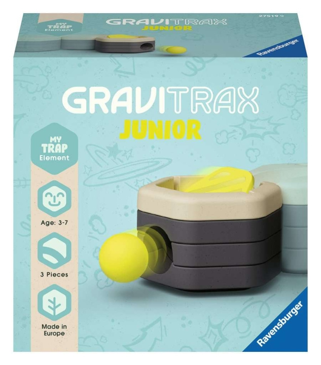 Ravensburger GraviTrax Junior Element Trap i gruppen LEGETØJ, BØRN & BABY / Legetøj / Eksperiment og gør det selv hos TP E-commerce Nordic AB (C86128)