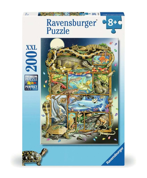 Ravensburger Ravensbruger - Puslespil fisk og krybdyr menageri 200p i gruppen LEGETØJ, BØRN & BABY / Legetøj / Puslespil hos TP E-commerce Nordic AB (C86141)