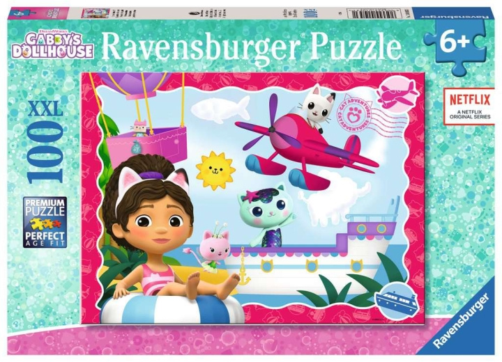 Ravensburger Puslespil Gabbys dukkehus 100p i gruppen LEGETØJ, BØRN & BABY / Legetøj / Puslespil hos TP E-commerce Nordic AB (C86149)