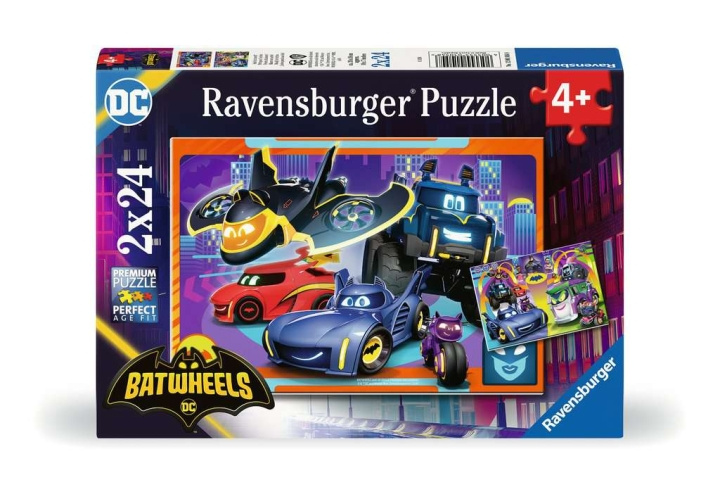 Ravensburger Puslespil Batwheels 2x24p i gruppen LEGETØJ, BØRN & BABY / Legetøj / Puslespil hos TP E-commerce Nordic AB (C86150)